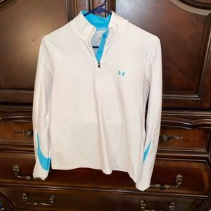 Workout quarter zip